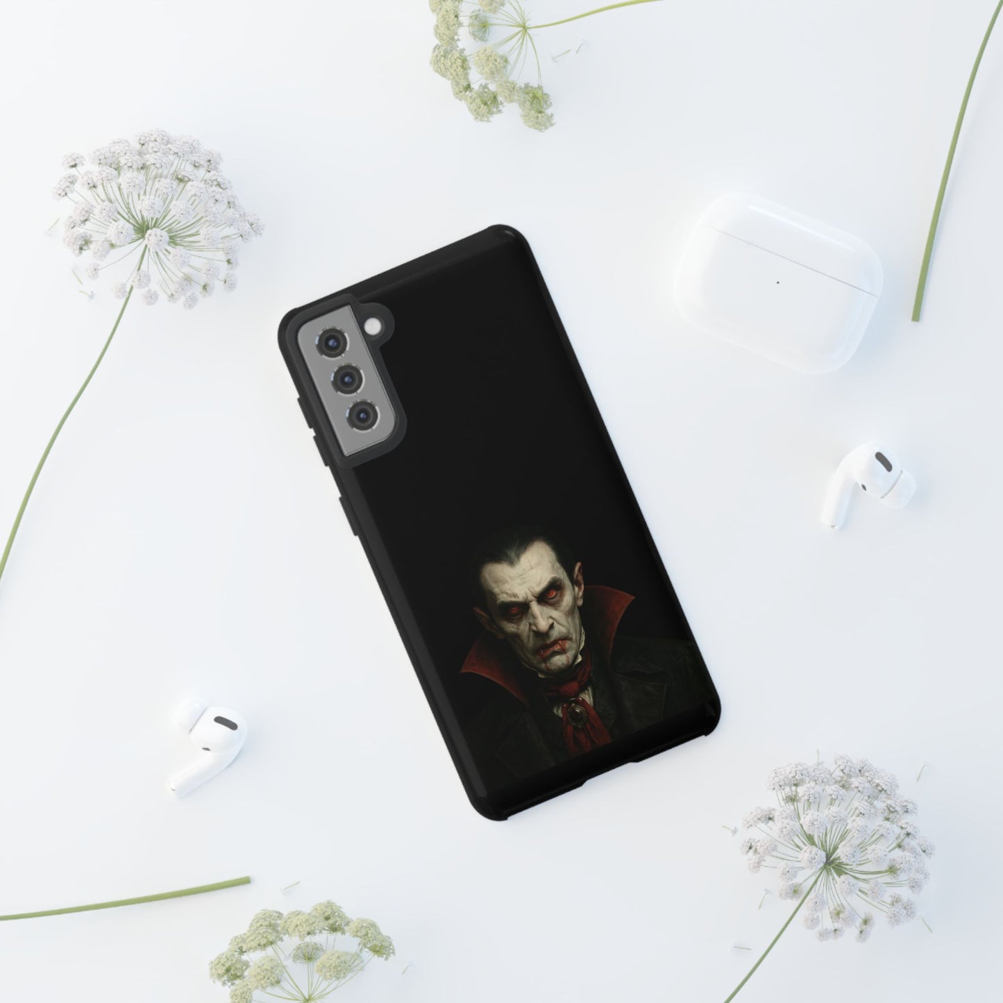 Vampire Phone Case - Tough Cases for Halloween, Gothic Decor, Gifts for Horror Fans, Spooky Accessories, Unique Cellphone Cover