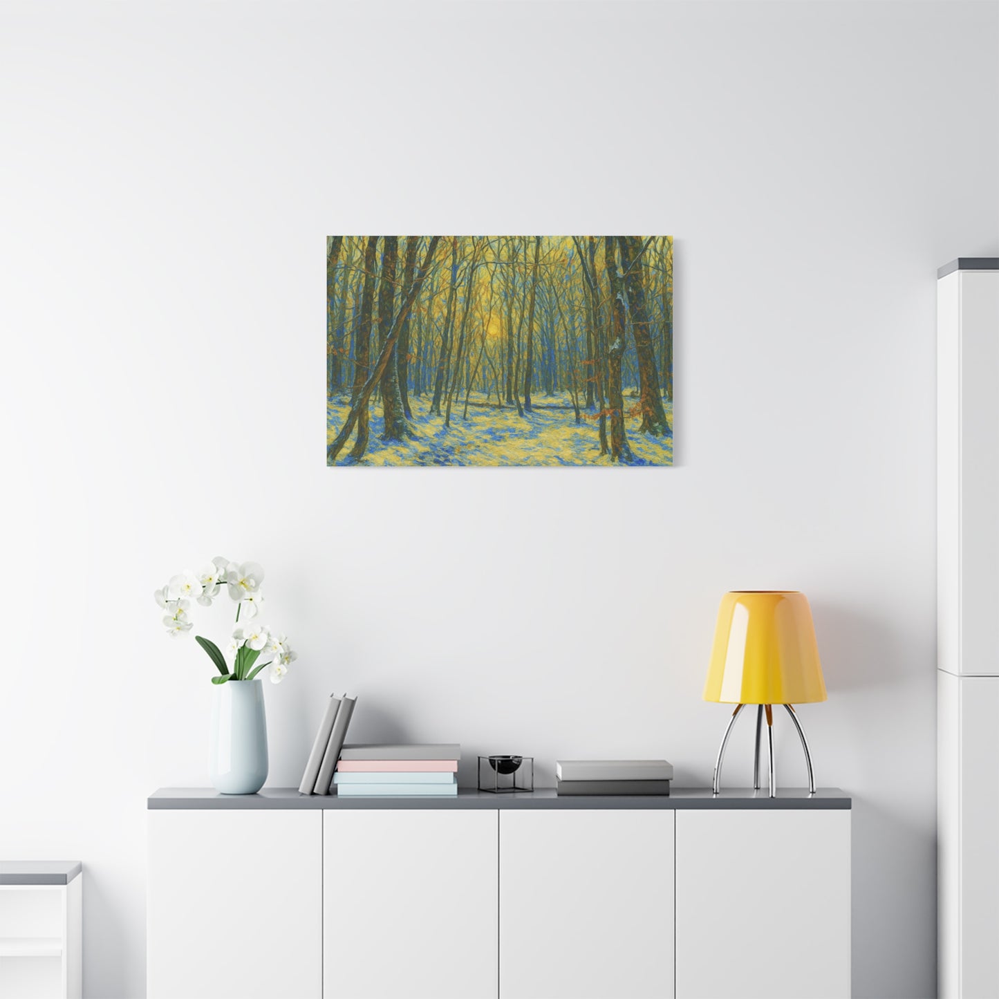 Forest Sunrise Canvas Print, Wall Art, Nature Photography, Home Decor, Gift for Nature Lovers, Landscape Artwork