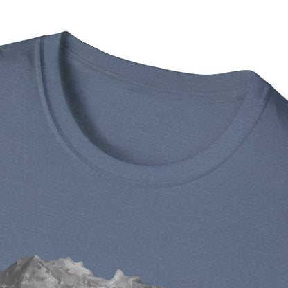 Serene Nature Landscape T-Shirt - Comfortable Unisex Tee, Outdoor Adventures, Nature Lover Gift, Casual Wear, Stylish Spring Top