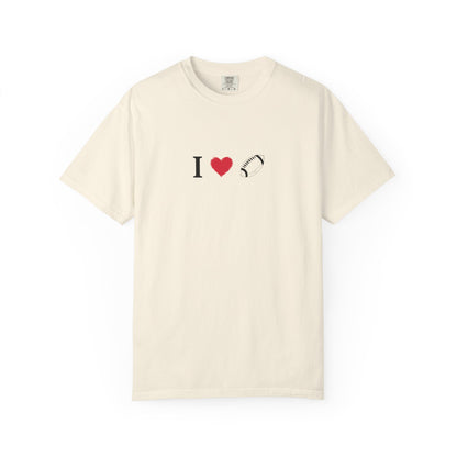I Love Football T-Shirt - Unisex Cotton Tee, Fun Gift for Friends, Casual Style, Birthday Present, Summer Apparel