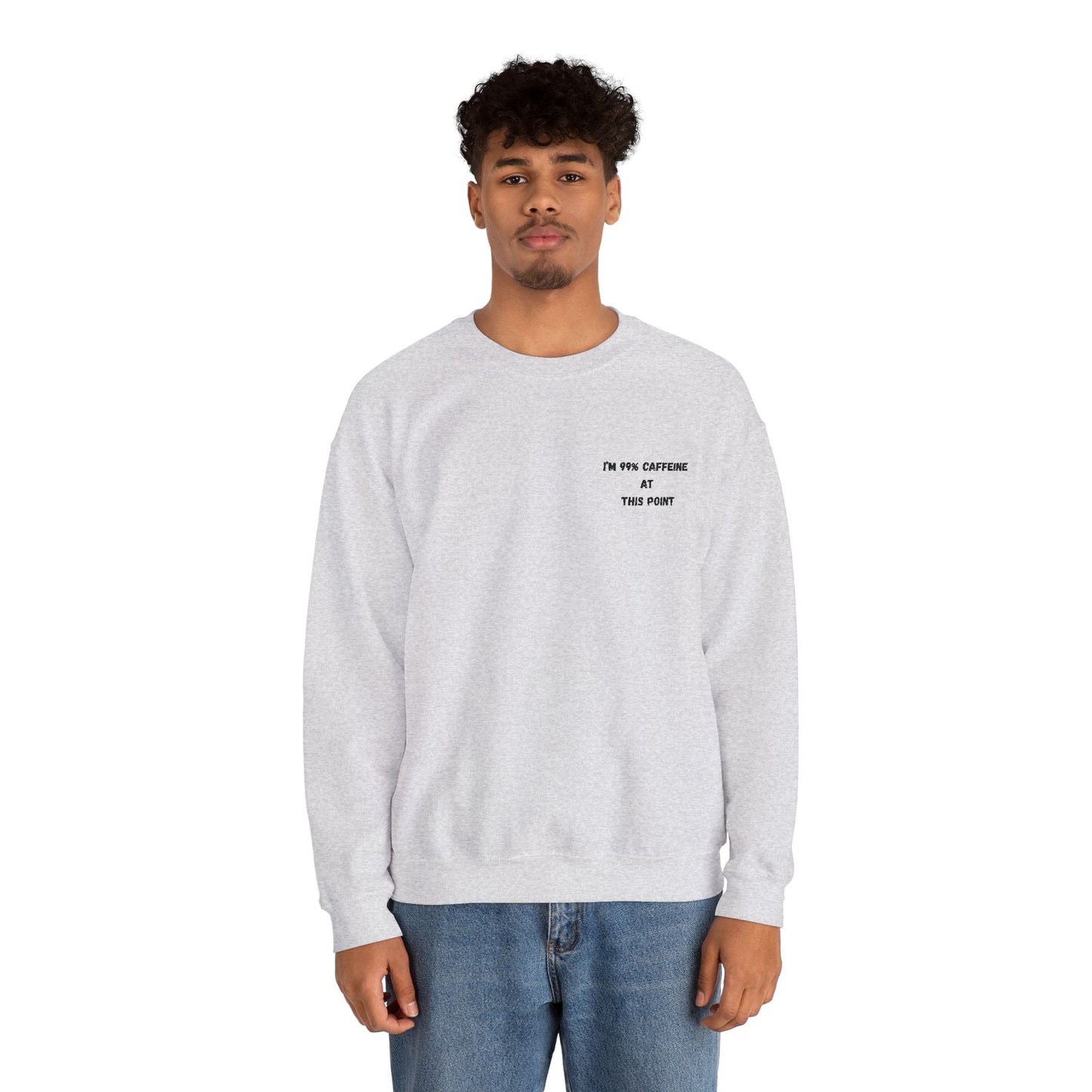 Caffeine Lover's Crewneck Sweatshirt | Unisex Heavy Blend