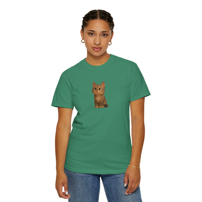 Cute Cat Graphic T-Shirt, Casual Wear, Cat Lover Gift, Everyday Tee, Animal Lover Apparel, Perfect for Birthdays & Holidays