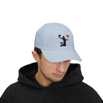 Basketball Dad Cap - Sporty Dad Hat, Gift for Basketball Lovers, Adjustable Cap for Dad, Sports Accessories, Casual Headwear