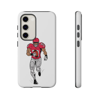 Football Player Tough Case, Sports Phone Cover, Athlete Gift, Tough Phone Case, Fall Sports, Football Lover's Accessory