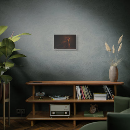 Alpaca Portrait Matte Canvas