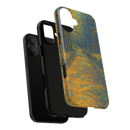 Artistic Phone Case for Nature Lovers, Tough Cases, Vibrant Design, Gift for Friends, Phone Accessories, Unique Artwork