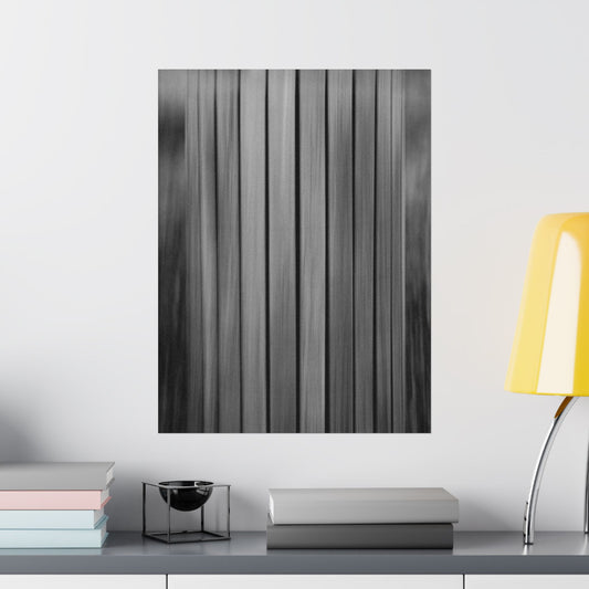 Elegant Matte Vertical Posters, Minimalist Wall Art, Modern Home Decor, Aesthetic Gift, Black and White Print - product image