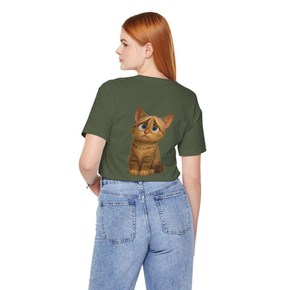 Adorable Cat Graphic Tee, Cute Pet Lover Shirt, Animal Lover Gift, Funny Cat Apparel, Birthday, Christmas, Everyday Use