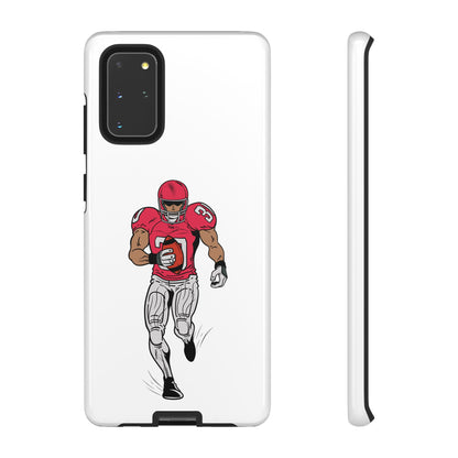 Football Player Tough Case, Sports Phone Cover, Athlete Gift, Tough Phone Case, Fall Sports, Football Lover's Accessory
