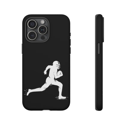 Football Player Phone Case, Tough Cases, Sports Phone Cover, Gift for Athletes, iPhone & Samsung Accessories, Running Player Design