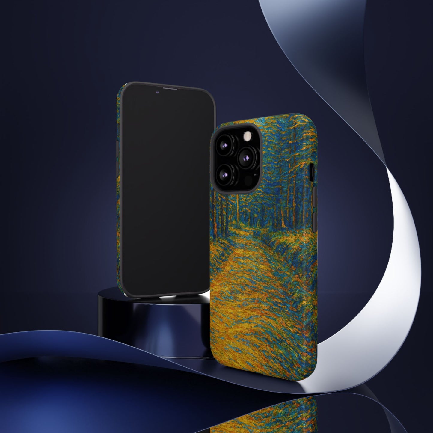 Artistic Phone Case for Nature Lovers, Tough Cases, Vibrant Design, Gift for Friends, Phone Accessories, Unique Artwork