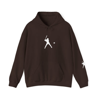 Sporty Unisex Baseball Hooded Sweatshirt, Casual Hoodie for Athletes, Perfect for Gifts, Comfy Streetwear, Ideal for Sports Events, Personal Use