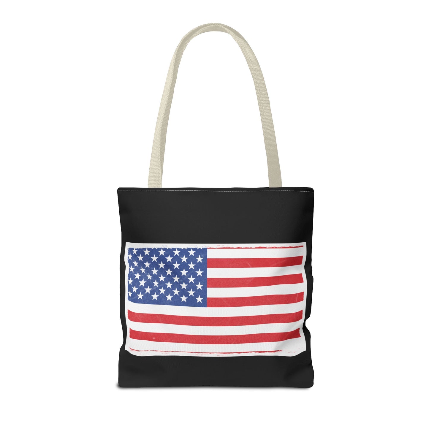 Patriotic Tote Bag, American Flag Carryall, Beach Bag, Reusable Shopping Tote, Independence Day Gift