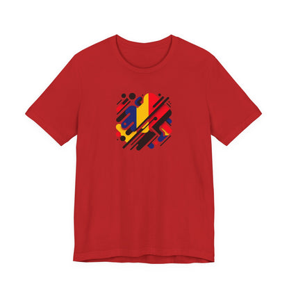Artistic Heart Unisex Jersey Tee - Vibrant Graphic Tee, Casual Wear, Gift for Art Lovers, Birthday Surprise, Everyday Comfort