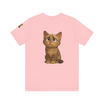 Adorable Cat Graphic Tee, Cute Pet Lover Shirt, Animal Lover Gift, Funny Cat Apparel, Birthday, Christmas, Everyday Use
