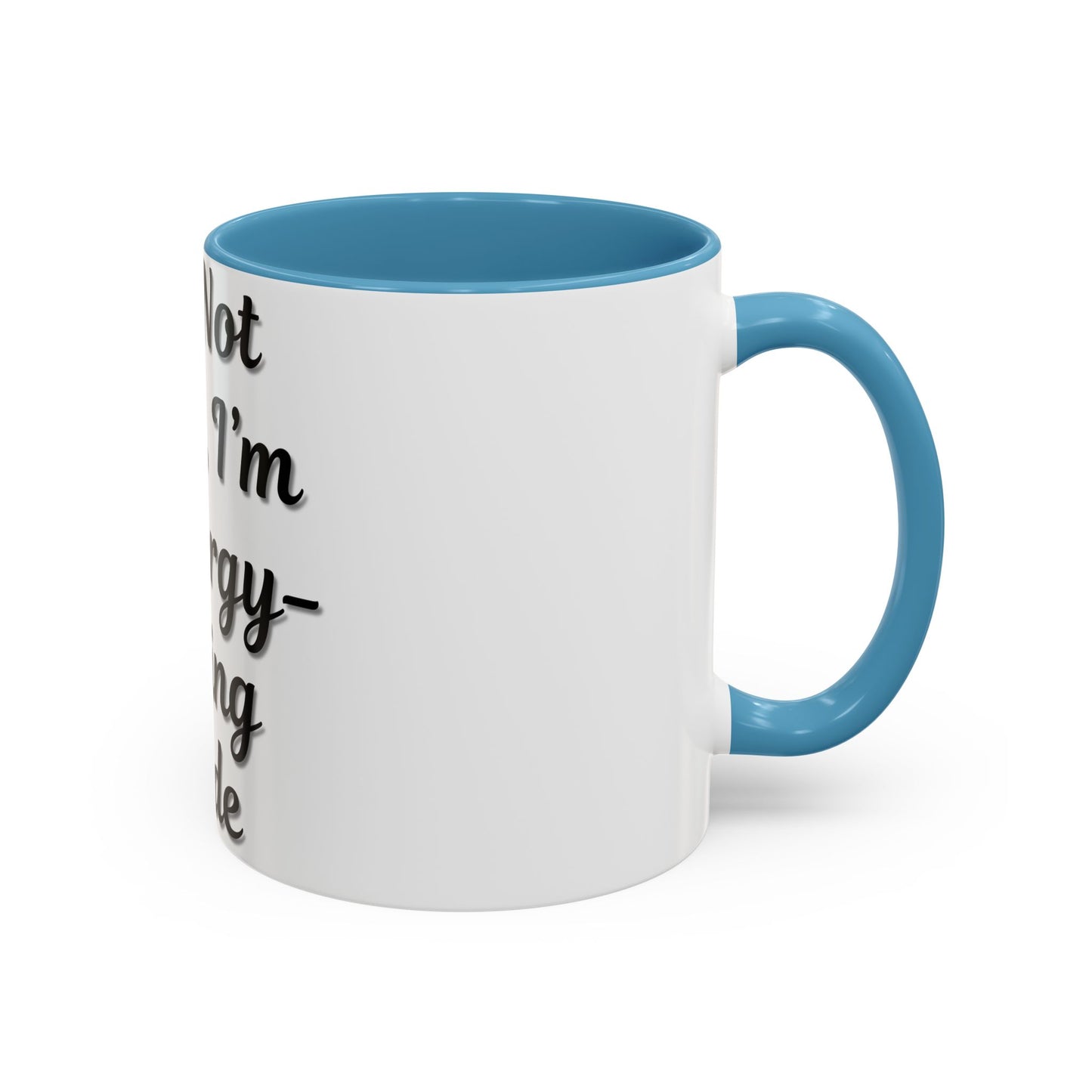 Humorous Coffee Mug - "I'm Not Lazy, I'm in Energy-Saving Mode"