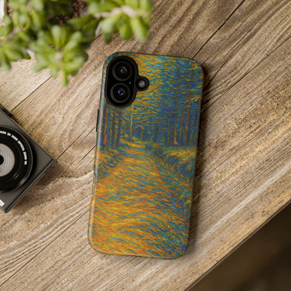 Artistic Phone Case for Nature Lovers, Tough Cases, Vibrant Design, Gift for Friends, Phone Accessories, Unique Artwork