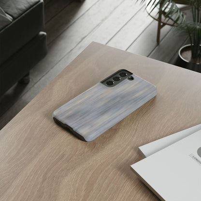Stylish Tough Phone Case - Durable Protection with Modern Marble Design