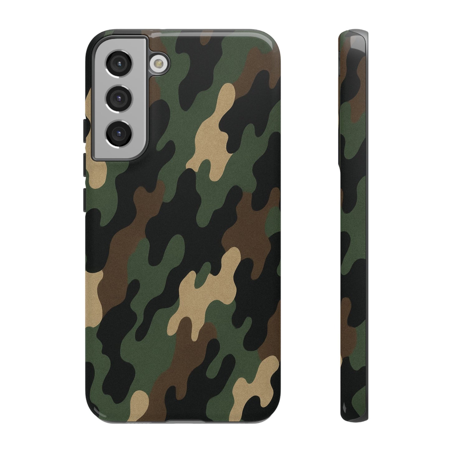 Camouflage Phone Case, Tough Cases, Military Style, Unique Phone Accessories, Gift for Him, Durable Phone Cover