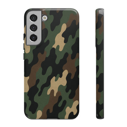Camouflage Phone Case, Tough Cases, Military Style, Unique Phone Accessories, Gift for Him, Durable Phone Cover