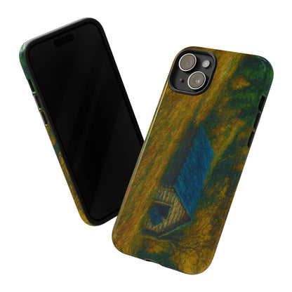 Artistic Phone Case by Tough Cases, Nature-Inspired Phone Protection, Unique Gift for Nature Lovers, Stylish Accessory, Fall Aesthetic
