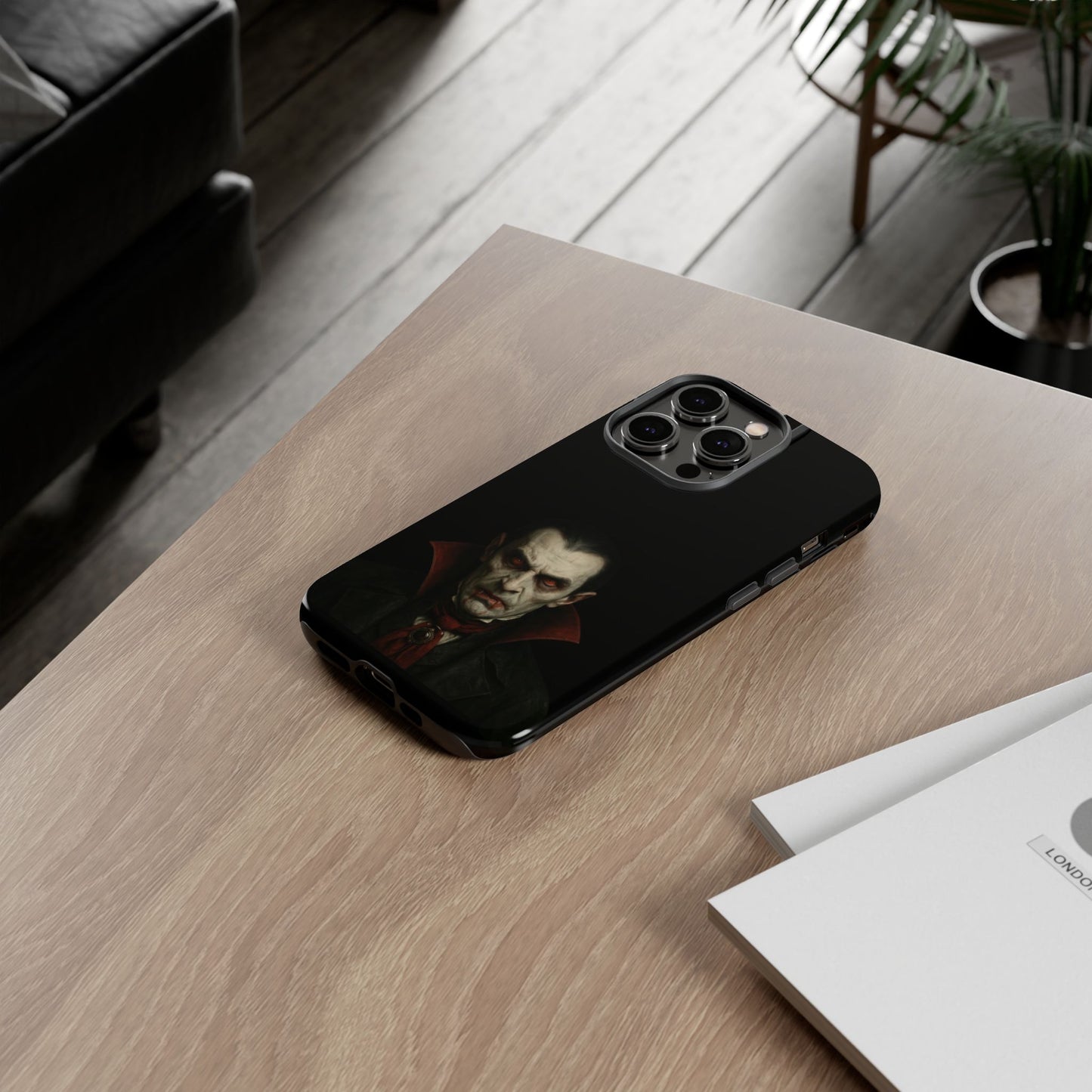 Vampire Phone Case - Tough Cases for Halloween, Gothic Decor, Gifts for Horror Fans, Spooky Accessories, Unique Cellphone Cover