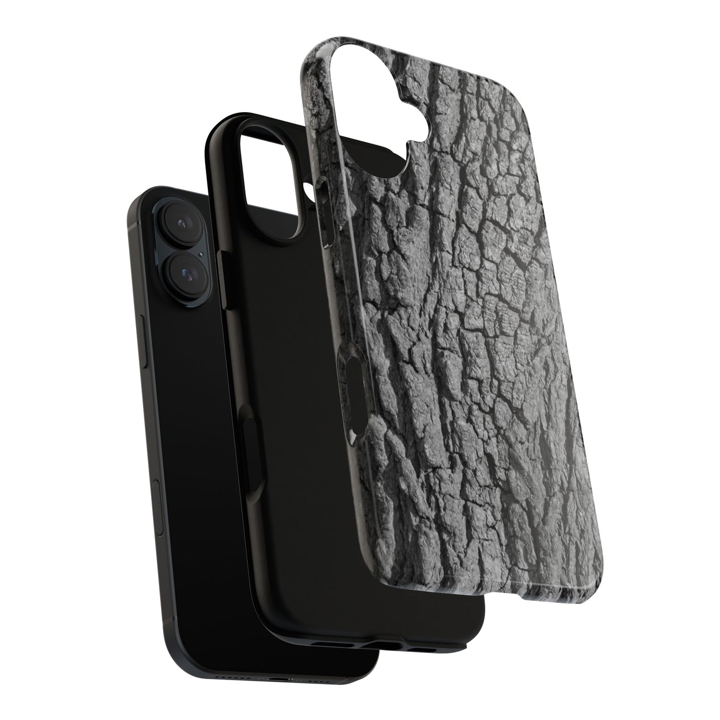 Rustic Bark Phone Case - Tough and Durable Protection