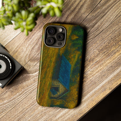 Artistic Phone Case by Tough Cases, Nature-Inspired Phone Protection, Unique Gift for Nature Lovers, Stylish Accessory, Fall Aesthetic
