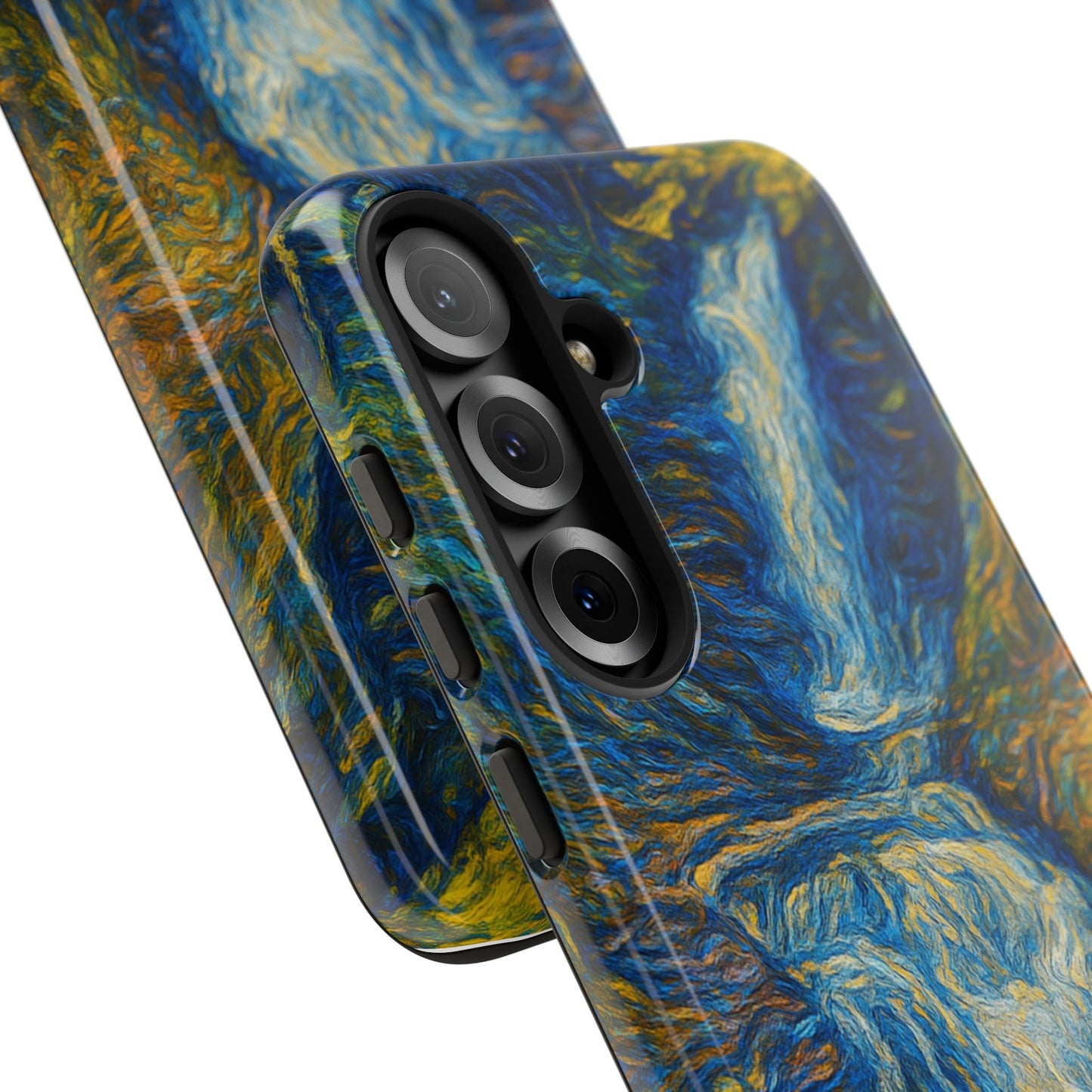 Artistic Phone Case - Waterfall Design, Unique Gift, Phone Accessory, Nature Lover, Original Artwork