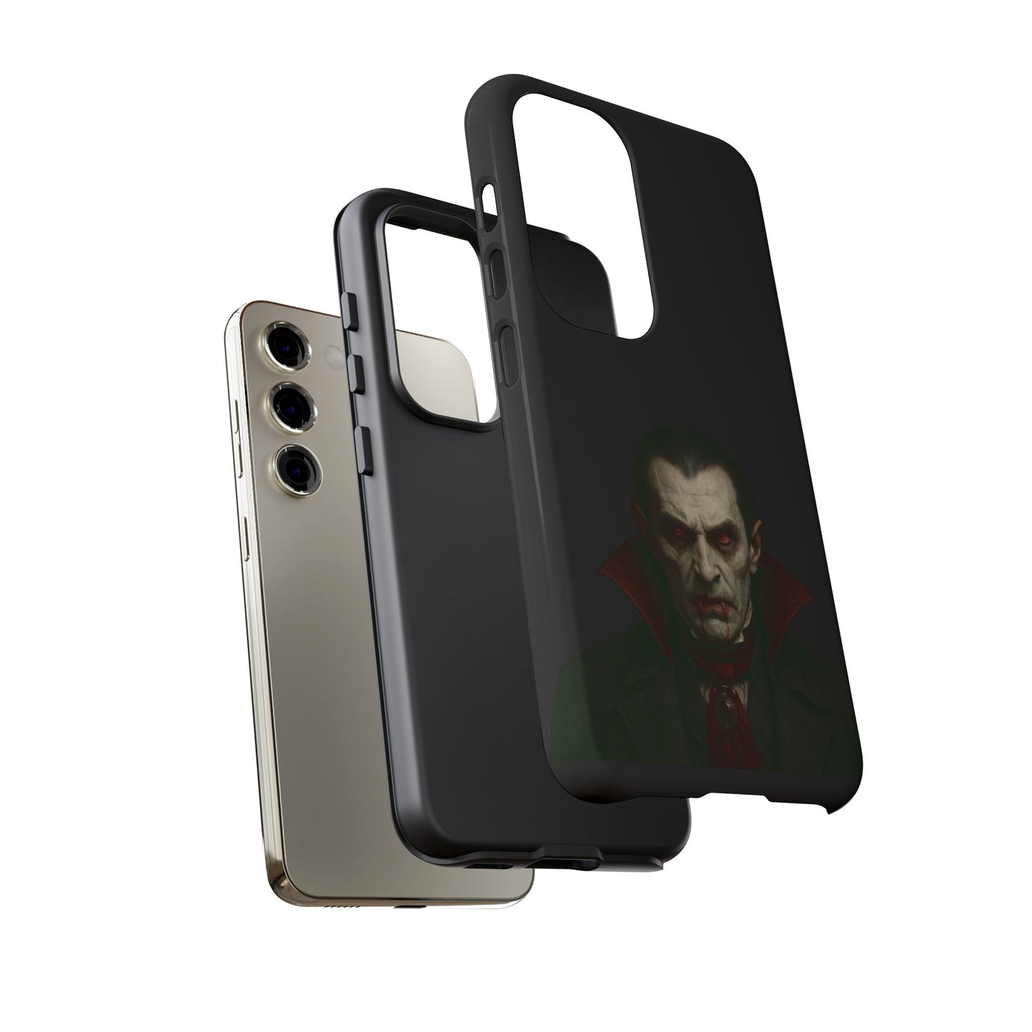 Vampire Phone Case - Tough Cases for Halloween, Gothic Decor, Gifts for Horror Fans, Spooky Accessories, Unique Cellphone Cover