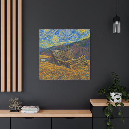 Artistic Van Gogh Style Canvas Wall Art, Nature Inspired Decor, Home Aesthetic, Gift for Art Lovers, Gallery Wall Piece, Living Room Decor, [...]