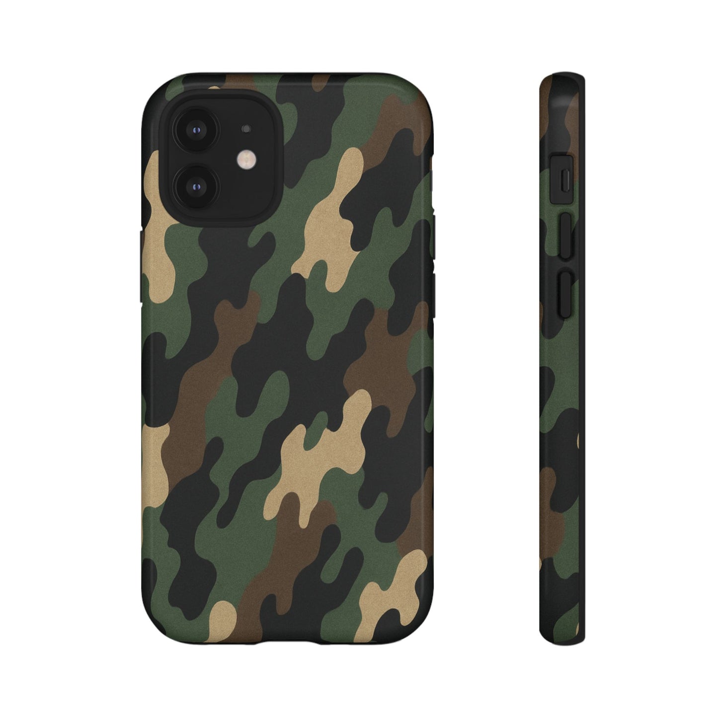 Camouflage Phone Case, Tough Cases, Military Style, Unique Phone Accessories, Gift for Him, Durable Phone Cover