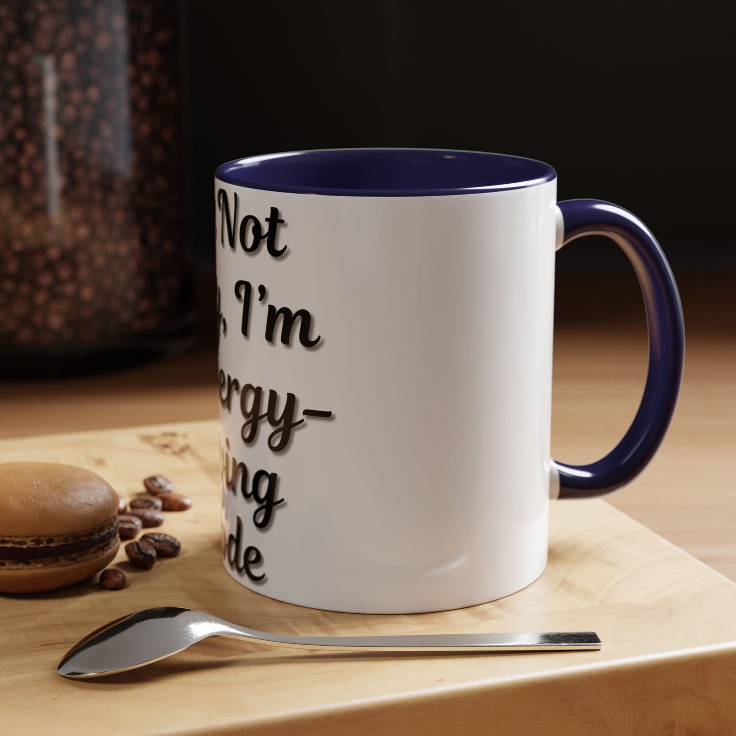 Humorous Coffee Mug - "I'm Not Lazy, I'm in Energy-Saving Mode"
