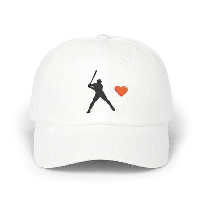 Baseball Love Dad Cap - Perfect Gift for Sports Dads, Father's Day, Casual Wear, Summer Style, Stylish Baseball Hat - product image