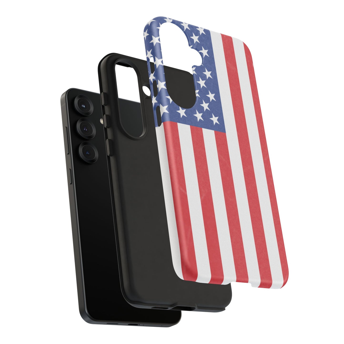 American Flag Phone Case - Patriotic Cell Cover, Tough Cases, USA Pride, Independence Day Gift, Veteran's Day, Phone Protection