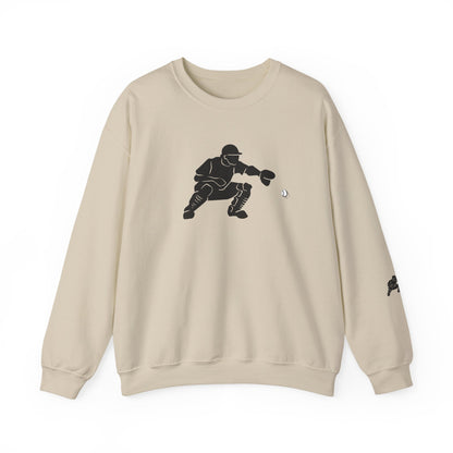 Baseball Catcher Crewneck Sweatshirt | Unisex Sports Apparel | Perfect for Game Days, Gifts, and Casual Wear | Baseball Lover's Gift