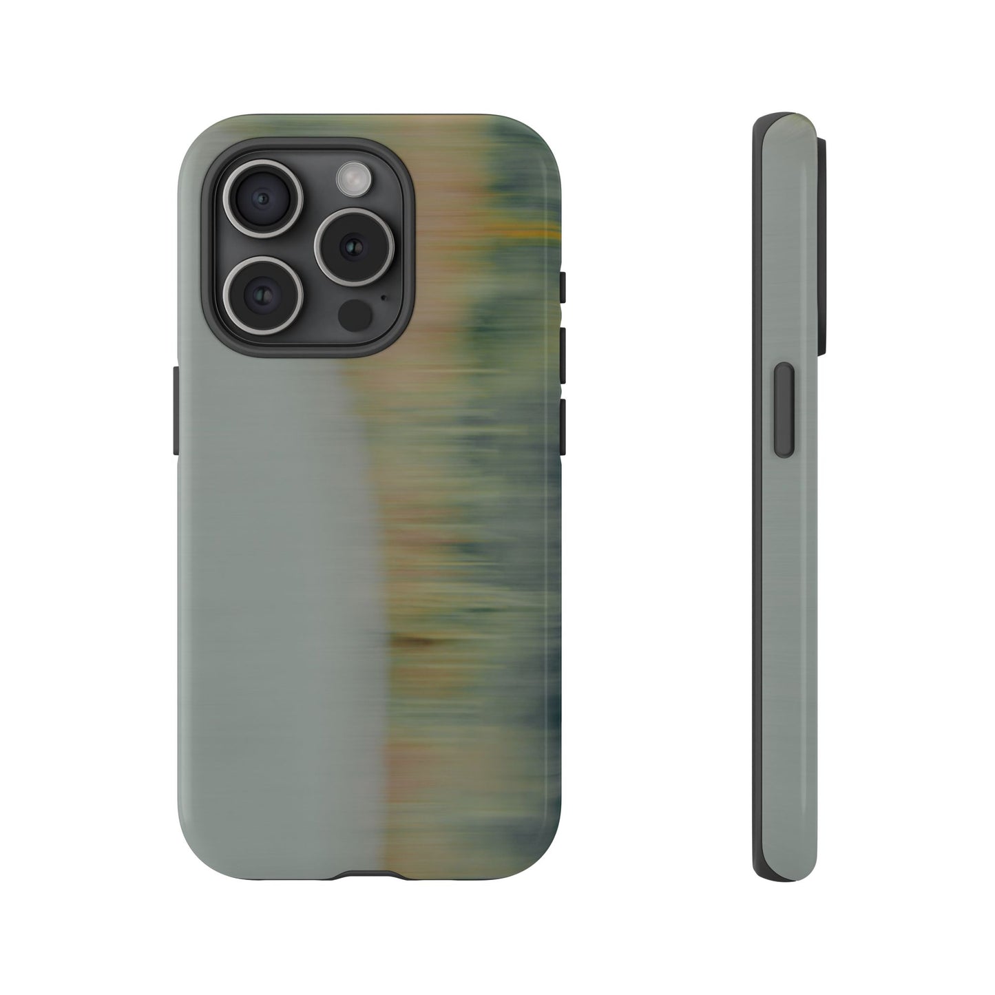 Tough Cases: Modern Abstract iPhone Case for Nature Lovers