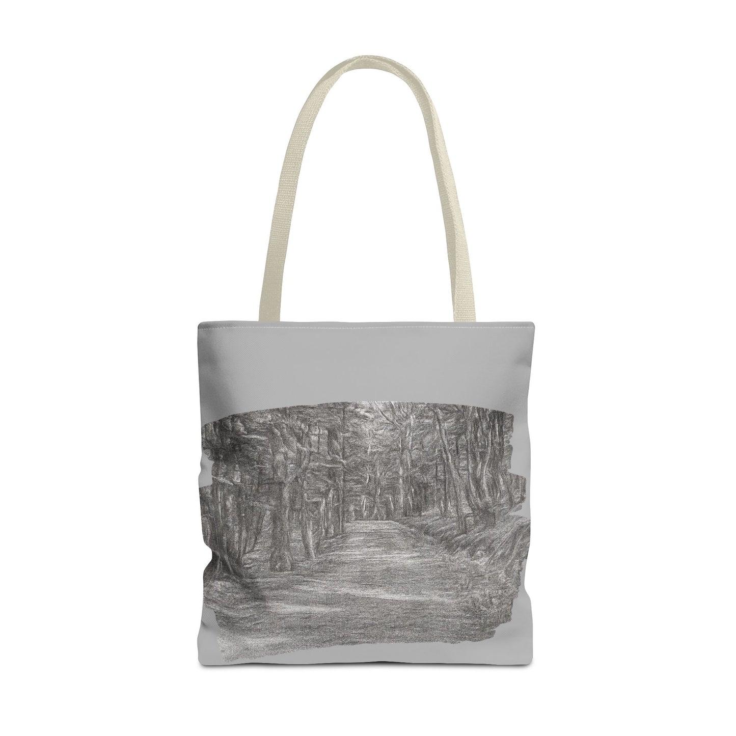 Scenic Path Tote Bag, Reversible Tote, Eco-Friendly Shopper, Outdoor Adventure Bag, Gift for Nature Lovers, Stylish Carryall