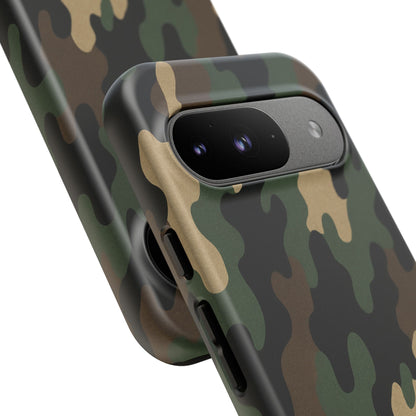 Camouflage Phone Case, Tough Cases, Military Style, Unique Phone Accessories, Gift for Him, Durable Phone Cover