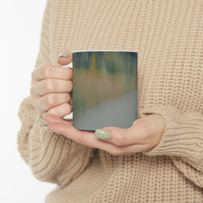 Serene Nature Ceramic Mug - 11oz & 15oz - Perfect Gift for Nature Lovers
