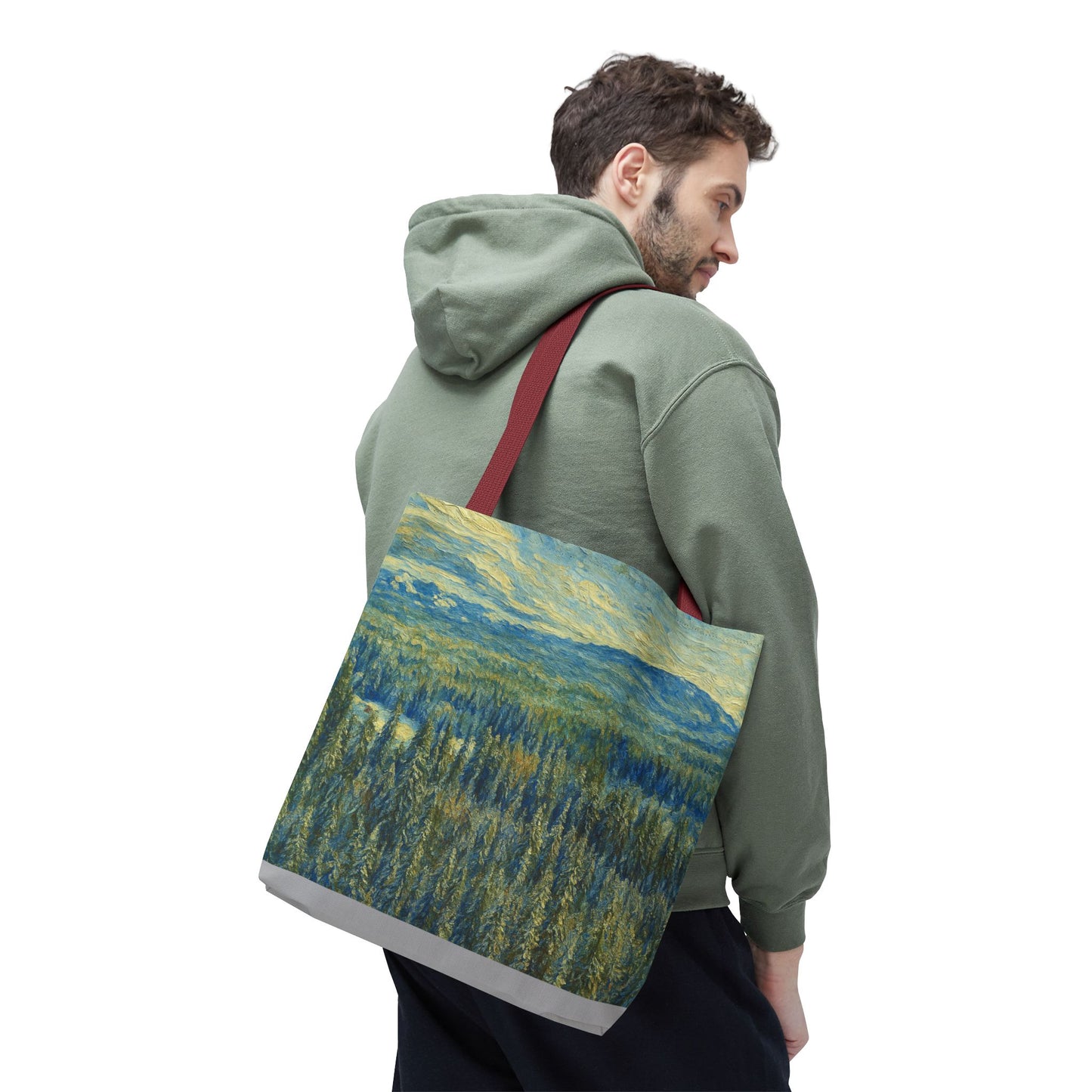 Nature-Inspired Tote Bag, Eco-Friendly Carryall, Bohemian Style Purse, Art Tote, Great Gift for Nature Lovers, Shopping Bag, Travel [...]