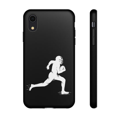 Football Player Phone Case, Tough Cases, Sports Phone Cover, Gift for Athletes, iPhone & Samsung Accessories, Running Player Design