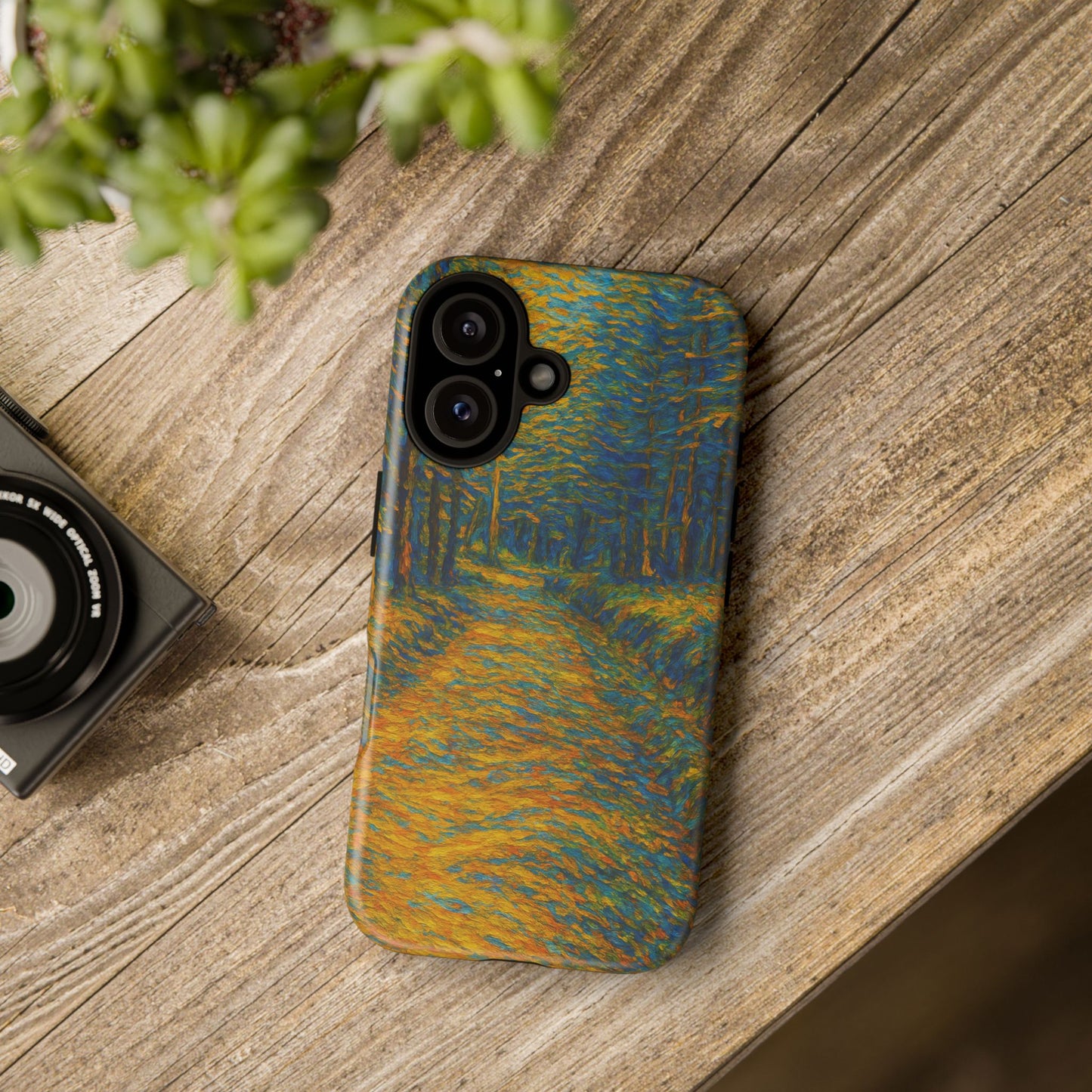 Artistic Phone Case for Nature Lovers, Tough Cases, Vibrant Design, Gift for Friends, Phone Accessories, Unique Artwork