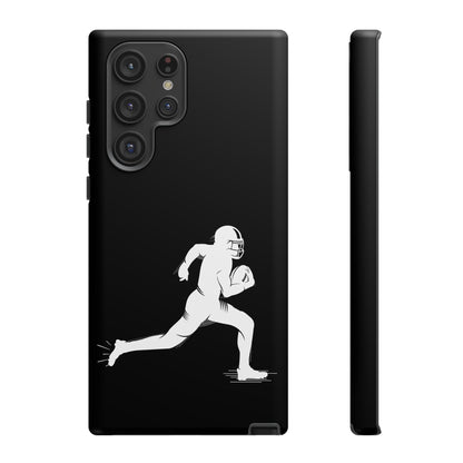 Football Player Phone Case, Tough Cases, Sports Phone Cover, Gift for Athletes, iPhone & Samsung Accessories, Running Player Design