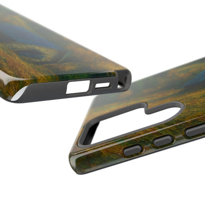 Artistic Phone Case by Tough Cases, Nature-Inspired Phone Protection, Unique Gift for Nature Lovers, Stylish Accessory, Fall Aesthetic