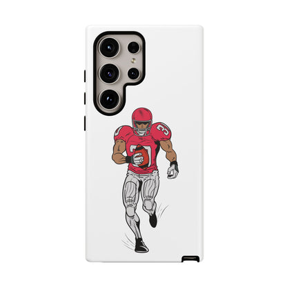 Football Player Tough Case, Sports Phone Cover, Athlete Gift, Tough Phone Case, Fall Sports, Football Lover's Accessory