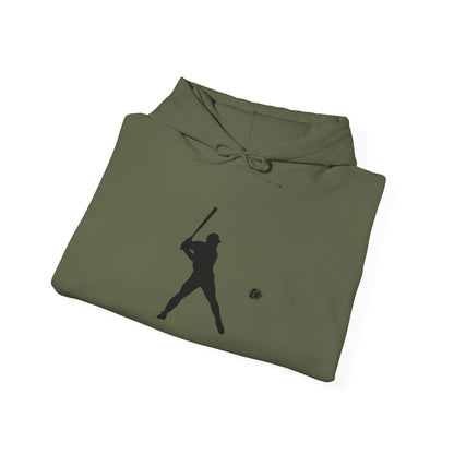 Baseball Themed Unisex Hoodie, Streetwear, Sports Fan Sweatshirt, Gift for Athletes, Casual Wear, Fall Fashion