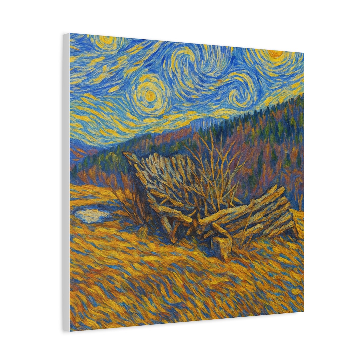 Artistic Van Gogh Style Canvas Wall Art, Nature Inspired Decor, Home Aesthetic, Gift for Art Lovers, Gallery Wall Piece, Living Room Decor, [...]