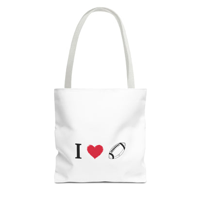 Football Lover's Tote Bag - Perfect for Game Day, Sports Events, Gifts for Fans, Eco-Friendly Carryall, Personal Use, Travel Bag