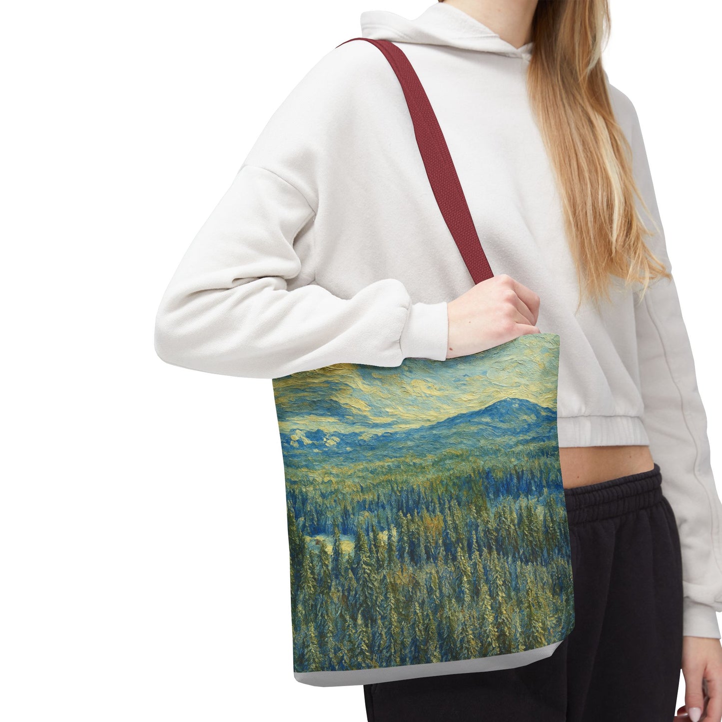 Nature-Inspired Tote Bag, Eco-Friendly Carryall, Bohemian Style Purse, Art Tote, Great Gift for Nature Lovers, Shopping Bag, Travel [...]